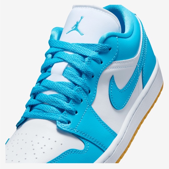 Jordan Retro 1 White/Dark Powder Blue/Brown Women’s size 9 NEW!!! - Picture 7 of 8